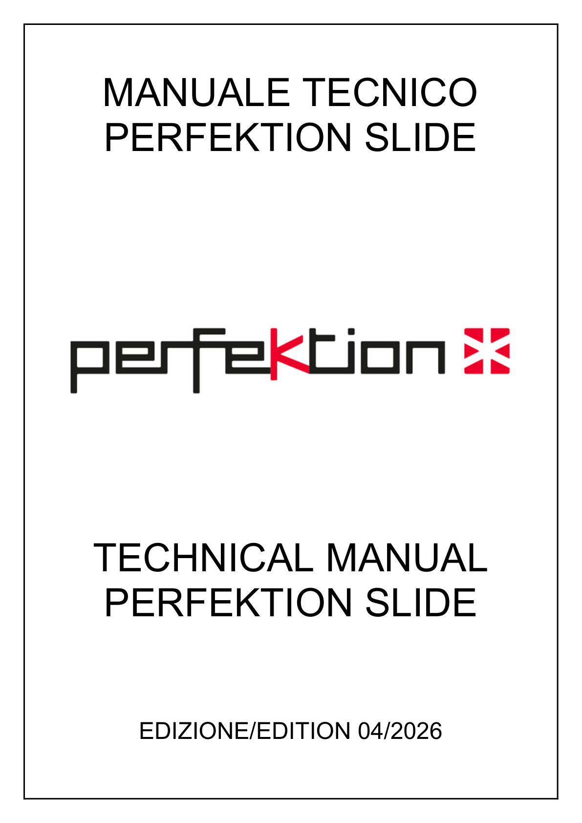 Perfektion Slide Exenzia Slide Panoramatt - pagina 1