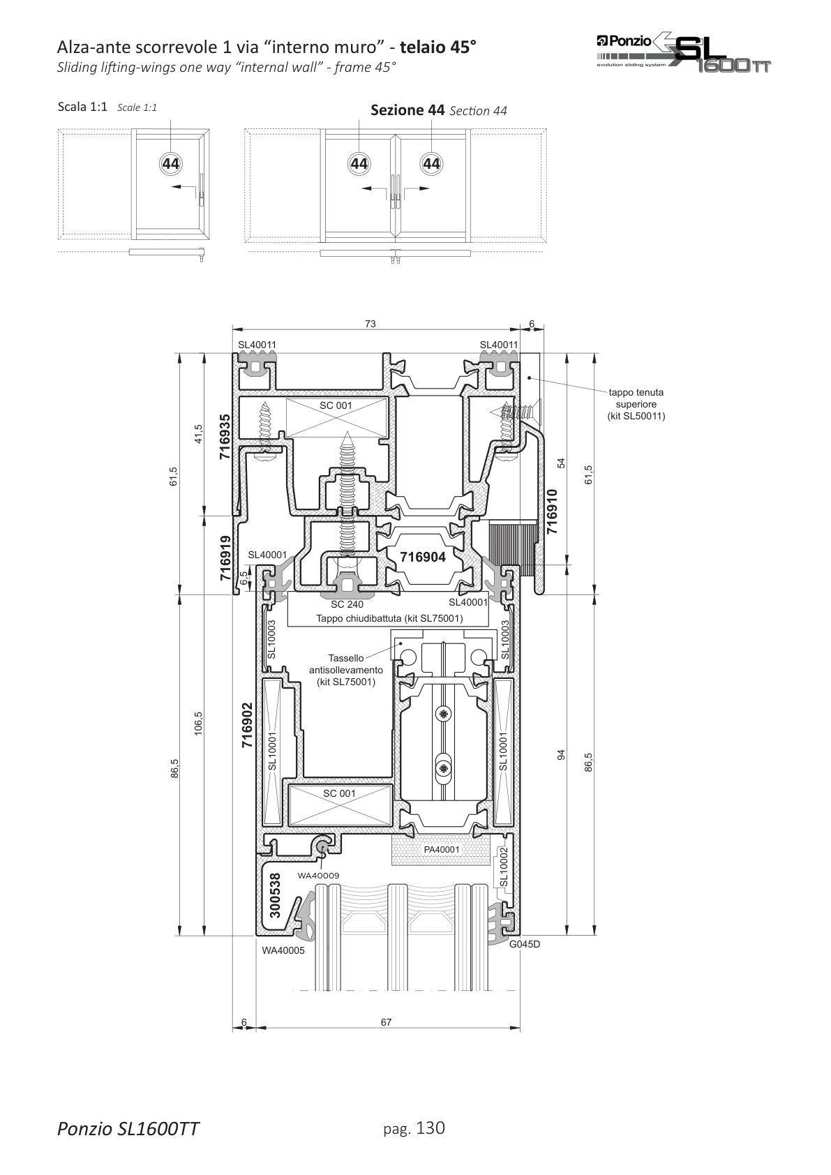 Ares UpSlide - pagina 44